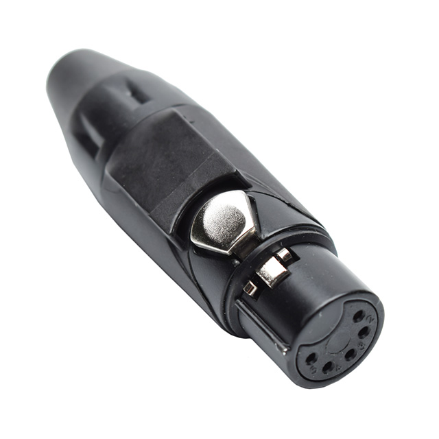 CONN PLUG FMALE XLR 5POS SOLDER