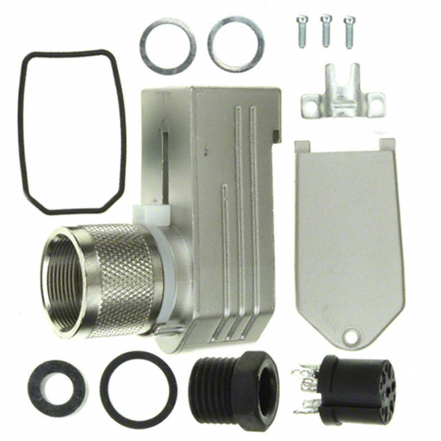CONN PLUG FMALE 6P SOLDER CUP