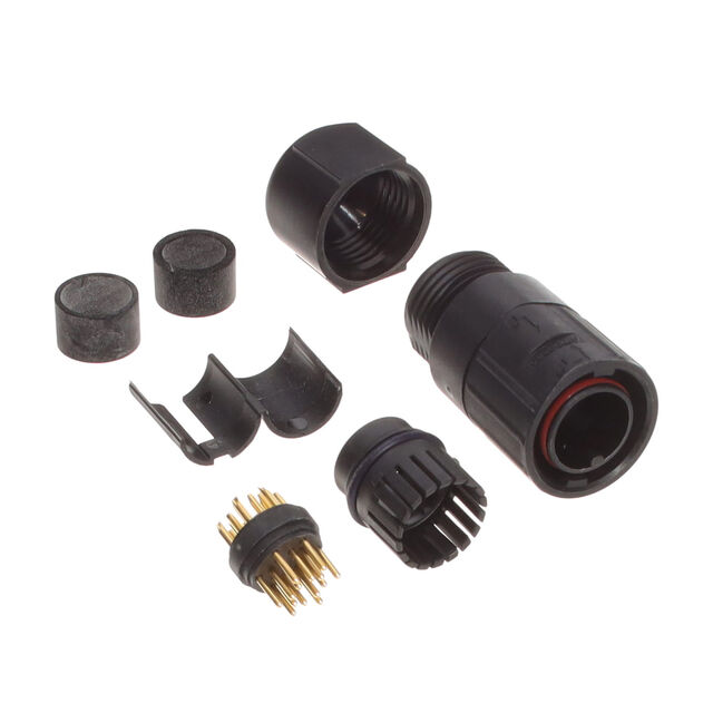 MALE CABLE CONNECTOR, QUICKLOCK,