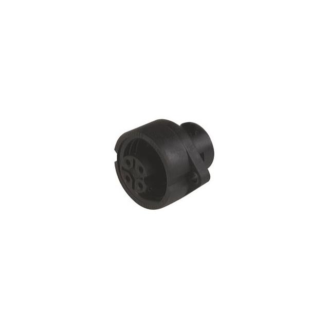 CONN PLUG FMALE 4P SILVER SCREW