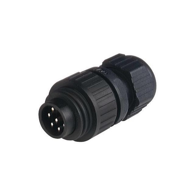 CONN RCPT MALE 7P SOLDER CUP