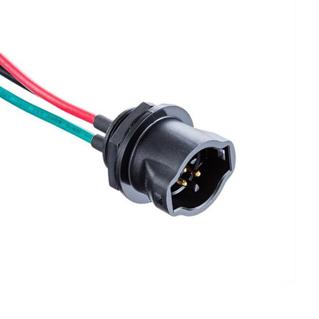 CIRC CBL 2POS RCPT TO WIRE LEADS