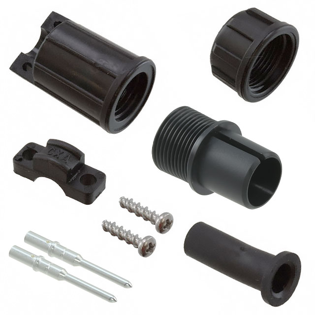 CONN PLUG MALE 2POS SILVER CRIMP