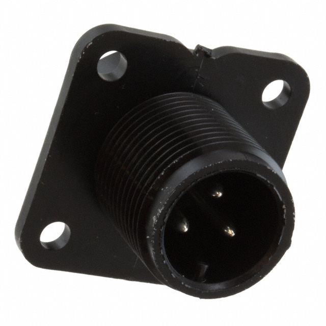 CONN RCPT MALE 3P SILV SLDR CUP