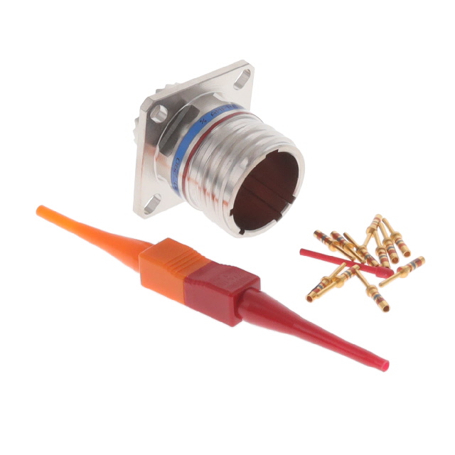 CONN RCPT MALE 10POS GOLD CRIMP