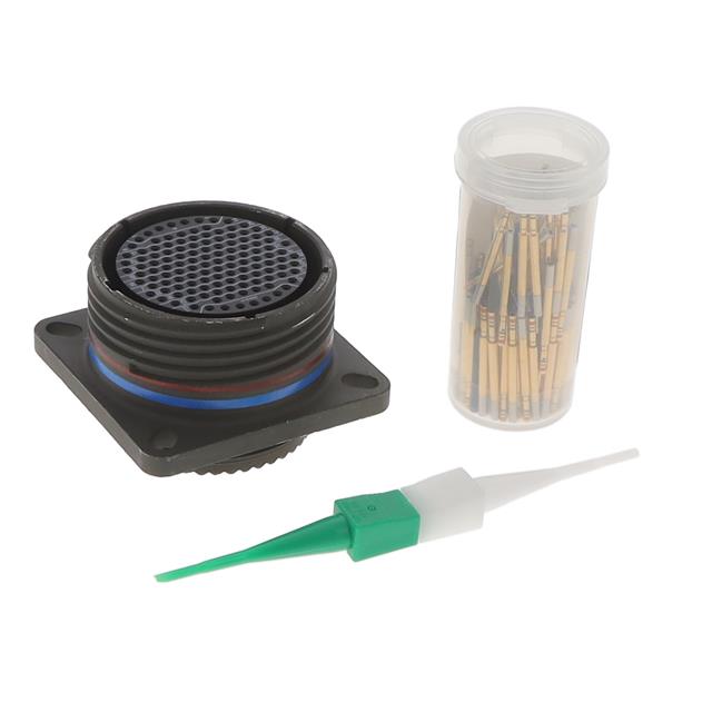 CONN RCPT FMALE 128P GOLD CRIMP
