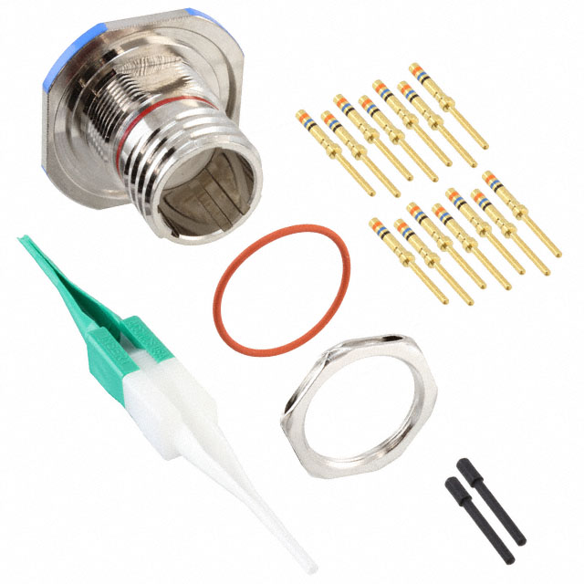 CONN RCPT MALE 13POS GOLD CRIMP