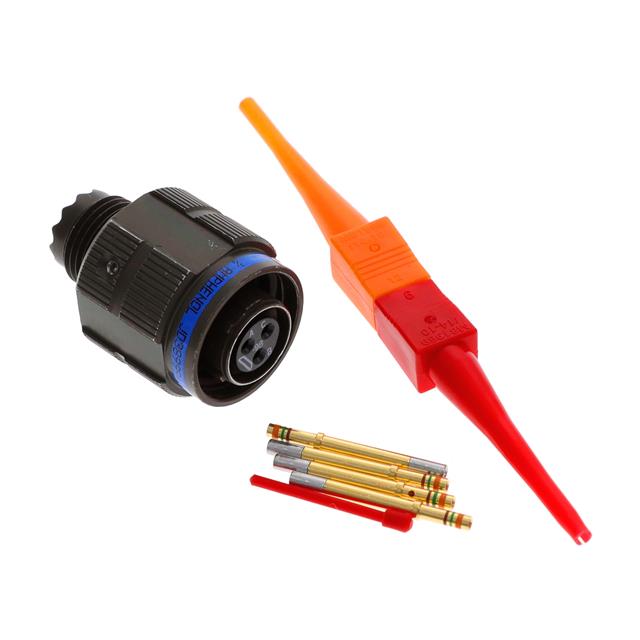 CONN PLUG FMALE 3POS GOLD CRIMP