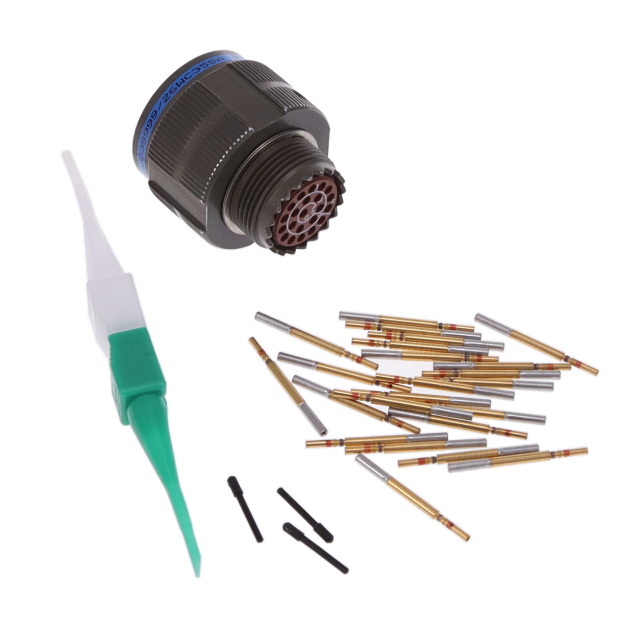 CONN PLUG FMALE 22POS GOLD CRIMP