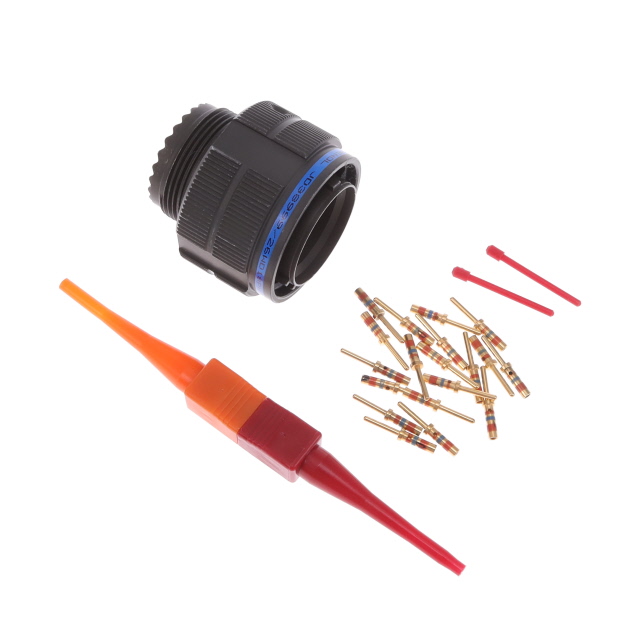 CONN PLUG MALE 18POS GOLD CRIMP