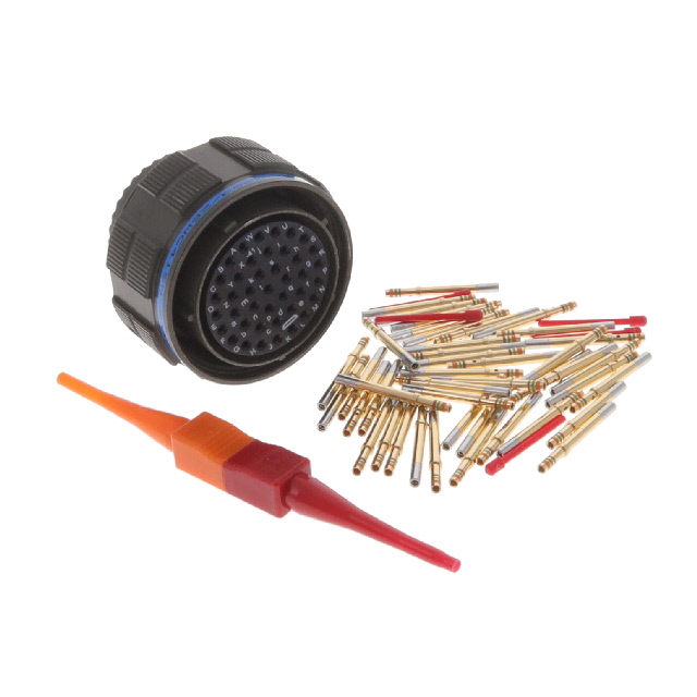 CONN PLUG FMALE 41POS GOLD CRIMP