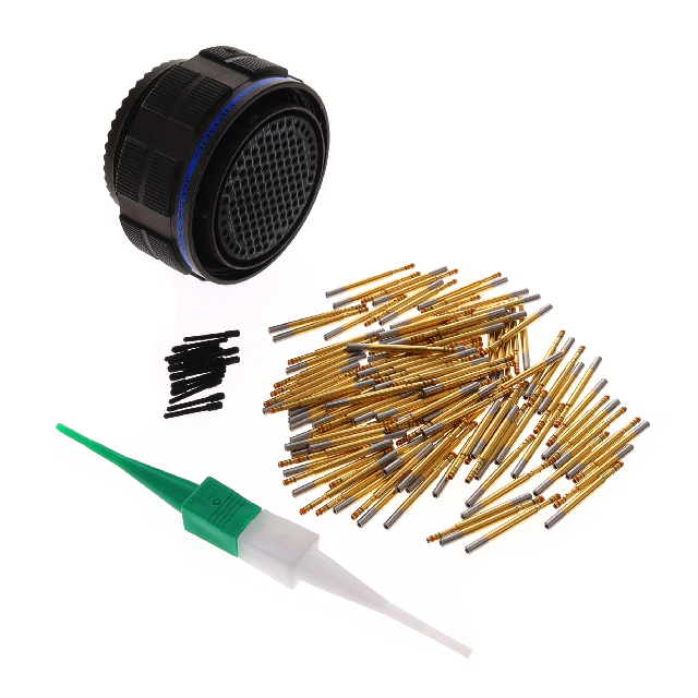 CONN PLUG FMALE 128P GOLD CRIMP