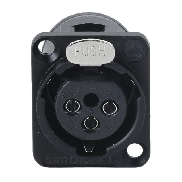 CONN PLUG FMALE XLR 3P SLDR CUP