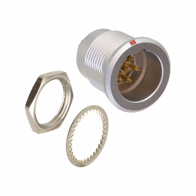 CONN RCPT MALE 6P GOLD SLDR CUP