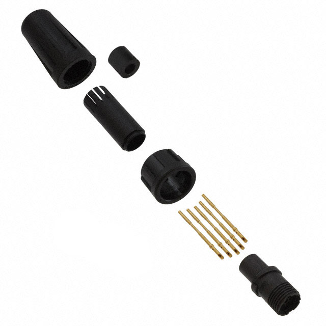CONN PLUG FMALE 5POS GOLD CRIMP