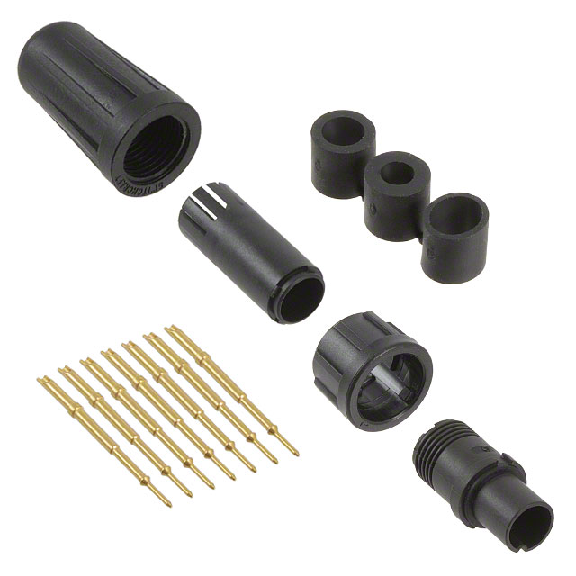 CONN PLUG MALE 7POS GOLD CRIMP