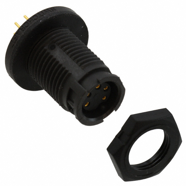 CONN RCPT FMALE 5POS GOLD SOLDER