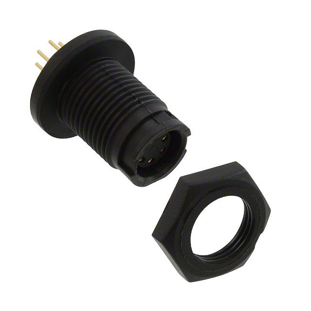 CONN RCPT FMALE 6POS GOLD SOLDER