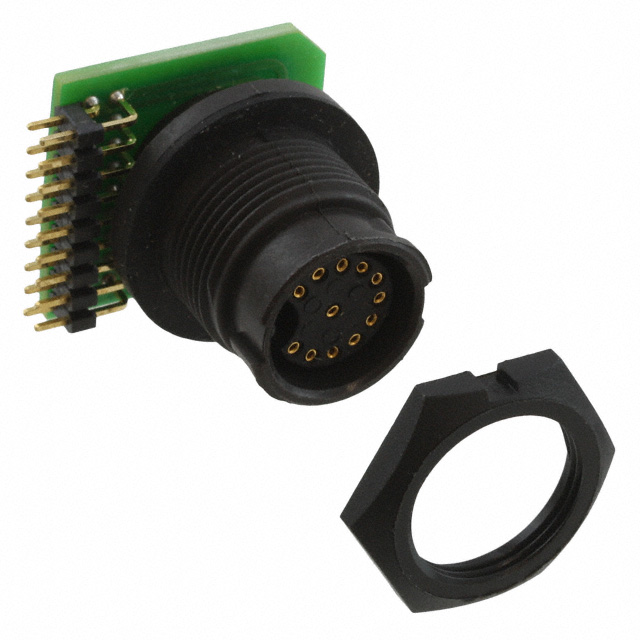 CONN RCPT FMALE 12POS SOLDER