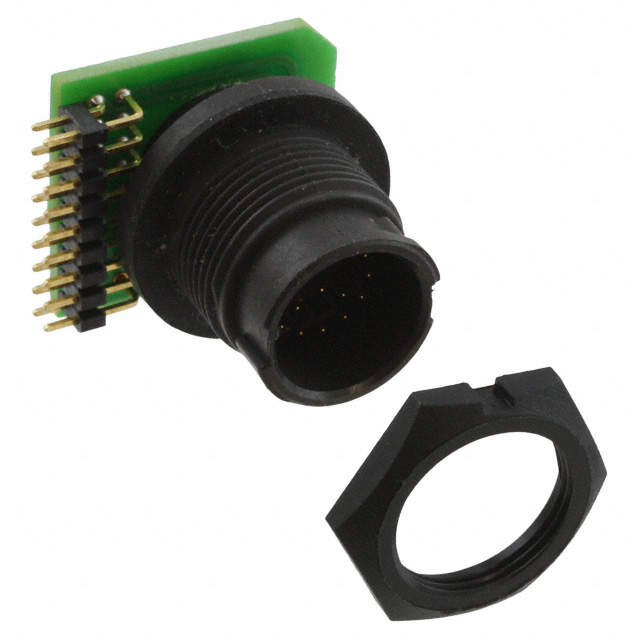 CONN RCPT MALE 15POS GOLD SOLDER