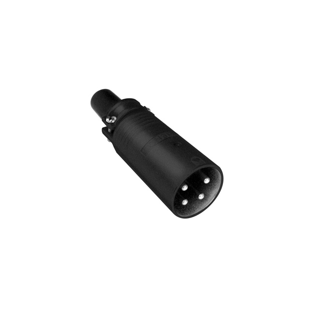 CONN RCPT MALE 4P TIN SOLDER CUP