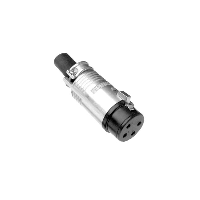 CONN PLUG FMALE 5P TIN SLDR CUP