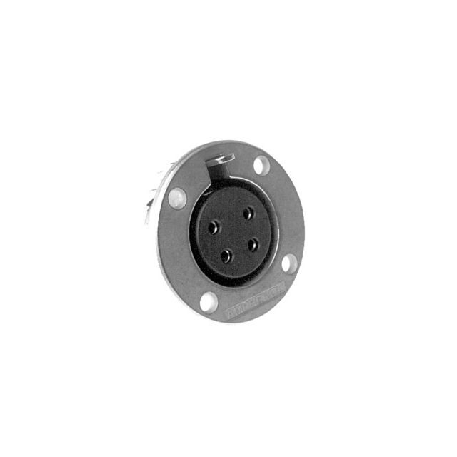 CONN PLUG FMALE 4P TIN SLDR CUP