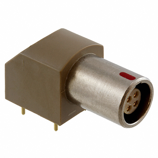 CONN RCPT FMALE 4POS GOLD SOLDER