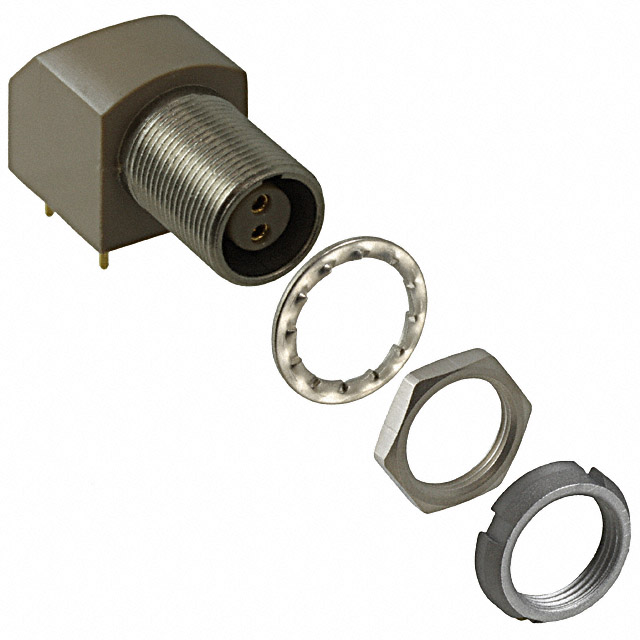 CONN RCPT FMALE 2POS GOLD SOLDER