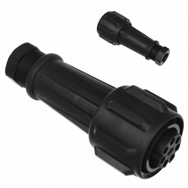 CONN PLUG FMALE 7P NICKEL SCREW