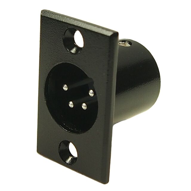 XLR 4ACM/BM BLACK MALE