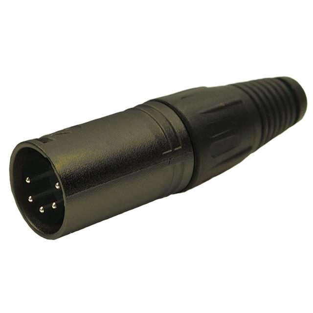 AUDIO PLUG 5APM/BM BLACK MALE