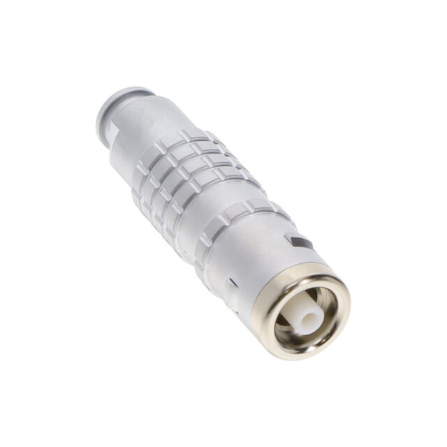 CONN PLUG MALE 1P GOLD SLDR CUP