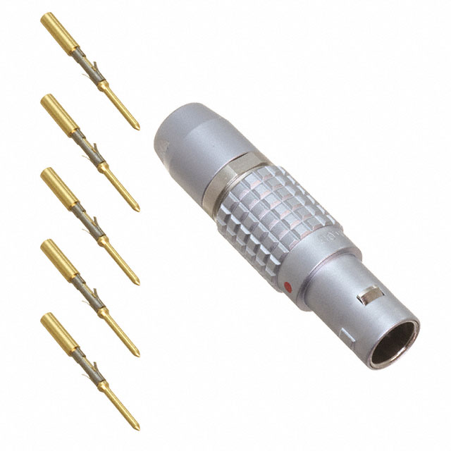 CONN PLUG MALE 5POS GOLD CRIMP