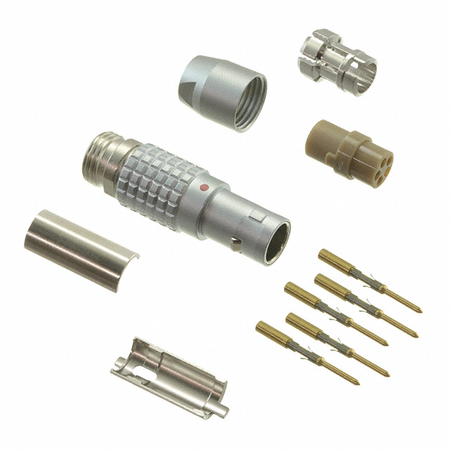 CONN PLUG MALE 5POS GOLD CRIMP