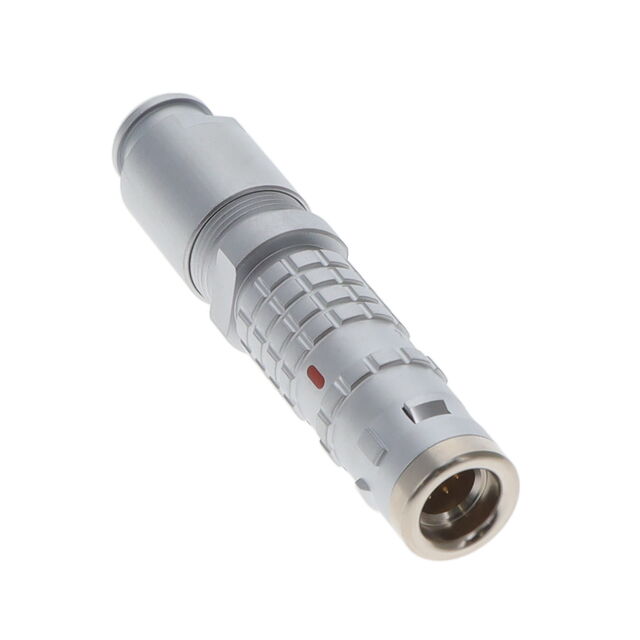 CONN PLUG MALE 6P GOLD SLDR CUP