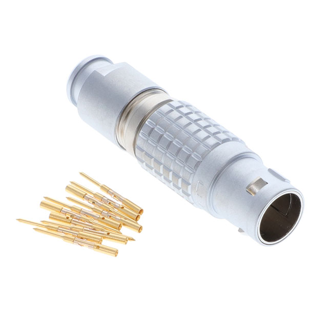 CONN PLUG MALE 10POS GOLD CRIMP