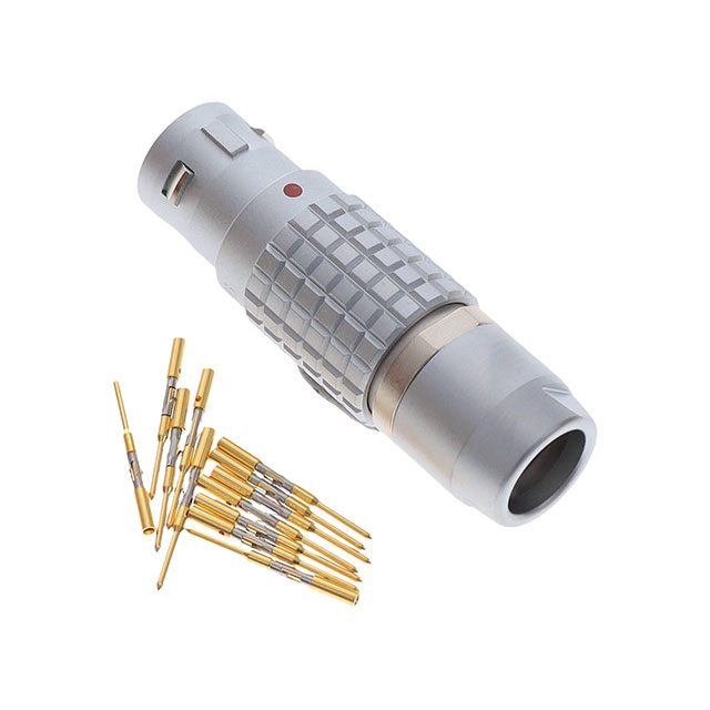 CONN PLUG MALE 12POS GOLD CRIMP