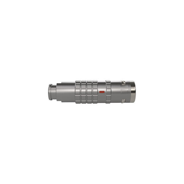 CONN PLUG MALE 4P GOLD SLDR CUP
