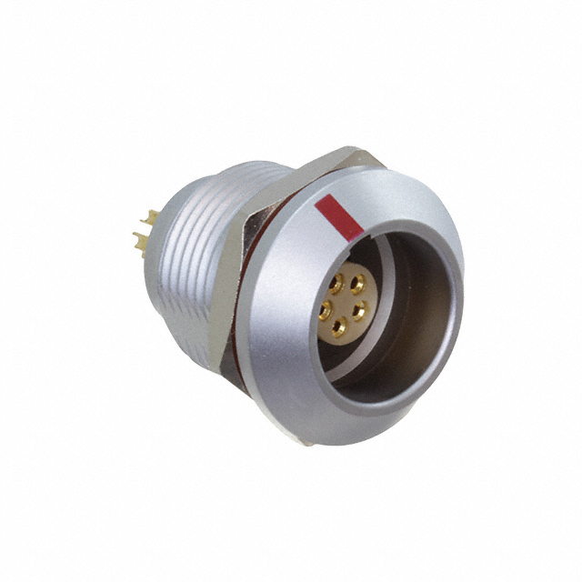 CONN RCPT FMALE 5P GOLD SLDR CUP