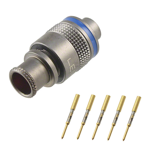 CONN PLUG MALE 5POS GOLD CRIMP