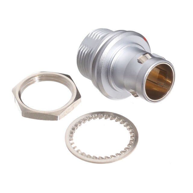 CONN PLUG MALE 2P GOLD SLDR CUP