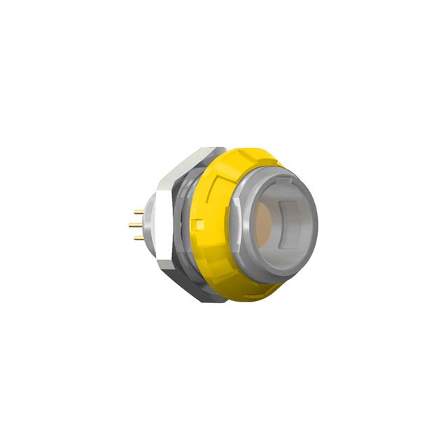 CONN RCPT FMALE 4P GOLD SLDR CUP