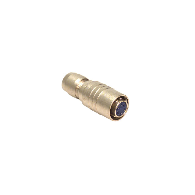 CONN PLUG FMALE 6P GOLD SLDR CUP