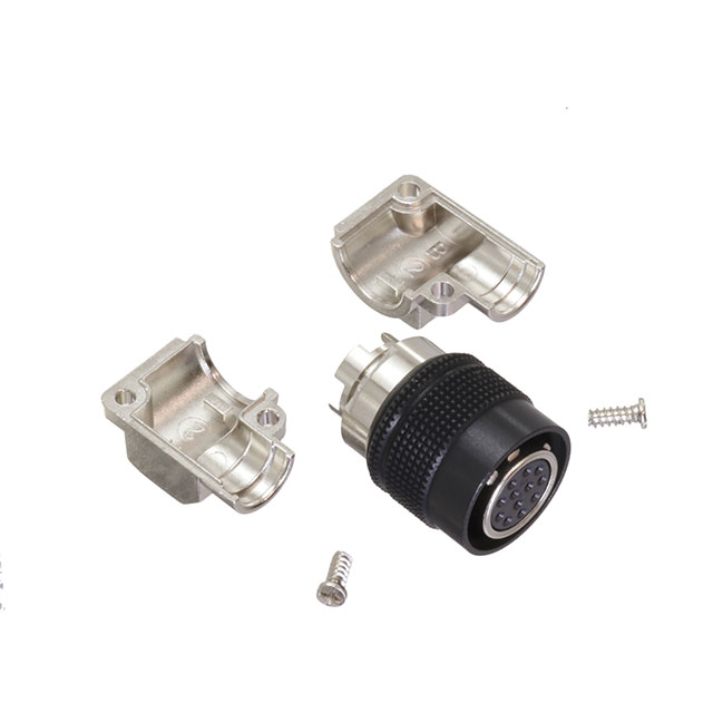 CONN PLUG 12POS R/A