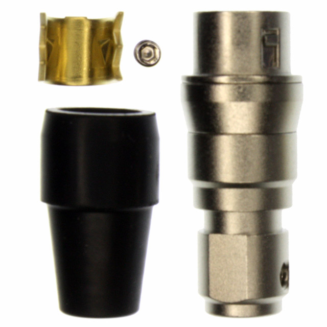 CONN JACK MALE 6P GOLD SLDR CUP