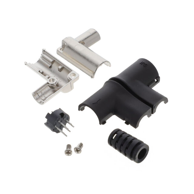 CONN PLUG MALE 8POS SOLDER CUP