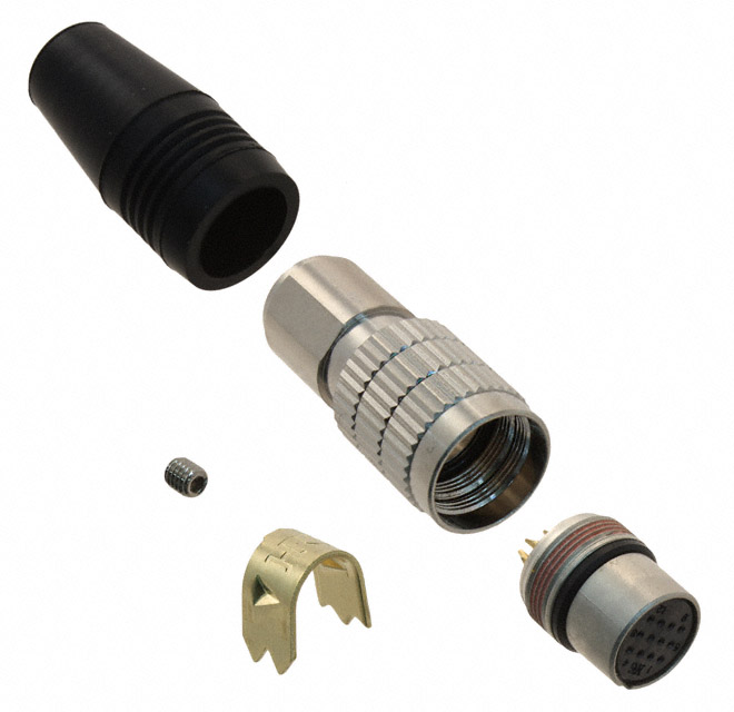 CONN PLUG FMALE 12P SOLDER CUP