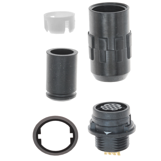 CONN JCK HSG FMALE 12POS INLINE