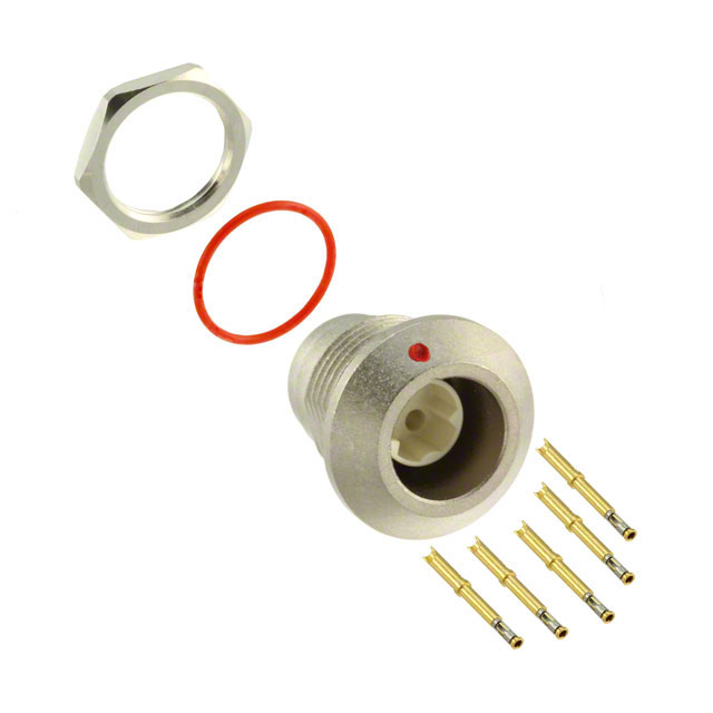 CONN RCPT FMALE 5POS GOLD CRIMP